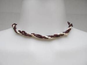 lot 43 image: Genuine Freshwater Pearl & Bead Necklace