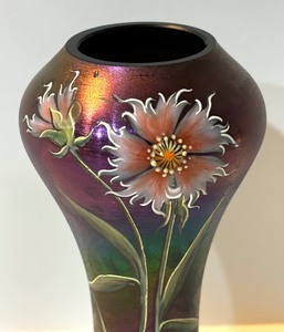 lot 78 image: Vintage Poschinger Art Nouveau Vase