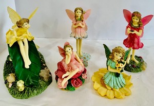 lot 108 image: Fairy Collection Including The Fairy Collection The Lady Bug Fairy