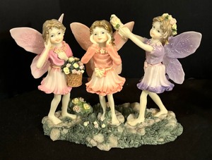 lot 184 image: The Fairy Collection Figurines including See-saw, Daybreak, Star Gazer and more