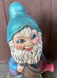 lot 268 image: Vintage Colorful Garden Gnome