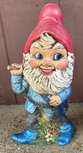 lot 269 image: Two Adorable Garden Gnomes