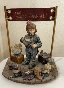 lot 324A image: Collection of Collectible Yesterdays Child Figurines including Daisy Chain, Magic Show at 4, Mothers Present and more