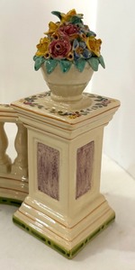lot 330 image: Four Decorative Candle Holders