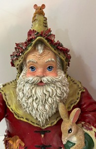 lot 333A image: Limited Edition Christopher Radko Woodland Winds Santa