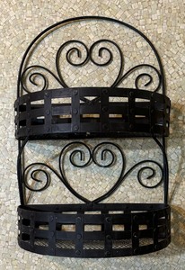 lot 335A image: Three Metal Shelves