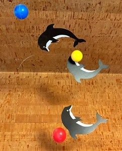 lot 352 image: Flensted Whale Mobile