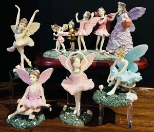 lot 205 image: Fairy Collection Figurines The Fairy Parade No. 1320, 13313, 2219 and More