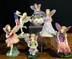 lot 206 image: Fairy Collections Figurines Including No. 7439, 10153, 10926 and More
