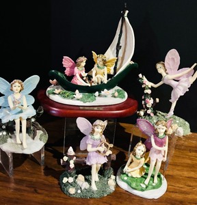lot 207 image: Fairy Collections Figurines Including No. 1272, 7496, 9171 and More