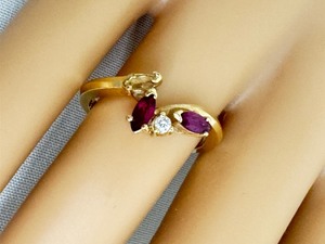 lot 314 image: 14k and Gemstone Ring