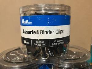 Miscellaneous Binder Clips