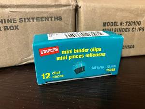 Mini Binder Clips