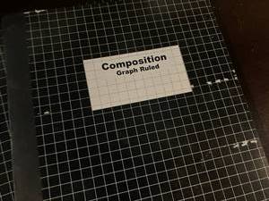 Graph Ruled Composition Book