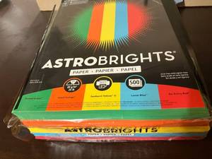 Astrobrights Copy Paper