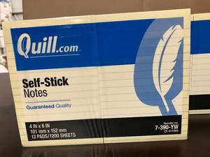 Large Lined Sticky Notes