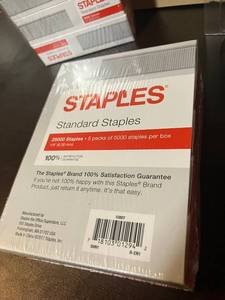 Stapler Set and Bulk Staples
