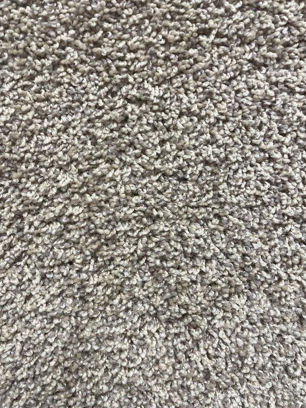 lot 143 image: 147 SF of Sophisticated Tones Fleck greige Plush Carpet - 12x12 3