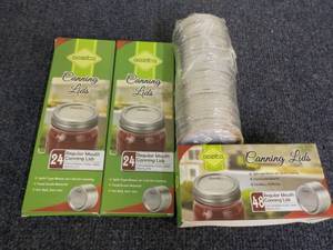 lot 106 image: 196 Oozita Regular Mouth Canning Lids