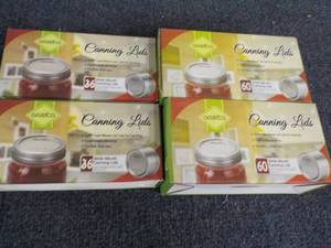 lot 111 image: 192 Oozita Wide Mouth Canning lids...