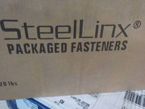 lot 169 image: Steel Linx Package Fasteners 20 x 1 lb. Ctns. 6 x 1