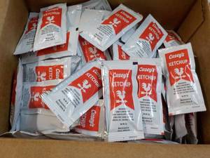 lot 187 image: 2 x 200 ct Ketchup Packets individual servings