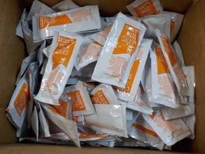 lot 202 image: 3 boxes 200 Ct Taco Sauce Individual Packets