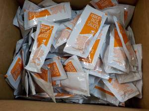 lot 203 image: 3 boxes 200 Ct Taco Sauce Individual Packets