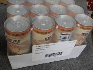 lot 228 image: 12 pack Black Rifle Salted Caramel Coffee Best By 12292023