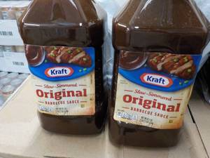 lot 229 image: 2 x 5 lb. 2 oz Kraft Original Barbecue Sauce