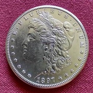 Beautiful 1897-S Morgan Dollar