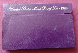 1989 U.S. Mint Proof Set