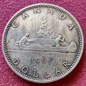 1965 Canada Silver Dollar