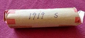 1919-S Wheat Penny Roll