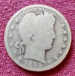 1899 Barber Quarter