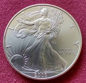 2003 American 1 Oz. Silver Eagle
