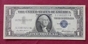 Crisp 1957 Silver Certificate $1 Note