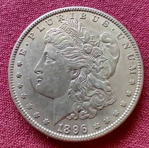 1896-O Morgan Dollar - NICE