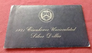 1971 Uncirculated Eisenhower Silver Dollar