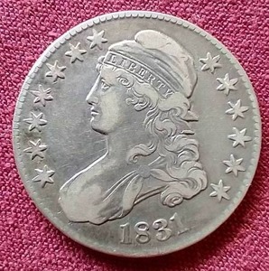 1831 Capped Bust Half Dollar - Wow
