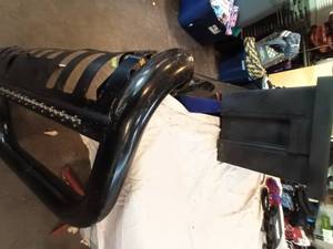 lot 74 image: Truck brush guard and toolbox