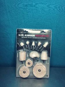 New Tool Shop� Aluminum Buffing & Polishing Set - 14 Piece