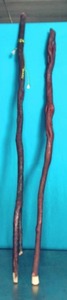 2 Diamond Willow Walking Sticks