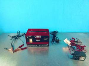 Schumacher Trickle Charger and Century Duel Range Charger