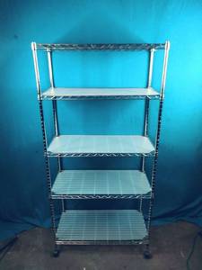 5 Shelf Wire Rack 30x62x14