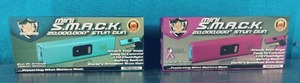Set of 2 New Streetwise Mini SMACK 20,000,000 Stun Gun - Blue and Pink