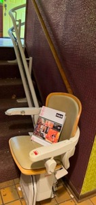 lot 15 image: ARROW LIFT Curved Stair Lift Mobility CHAIR