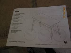paulo desk weatherd smoke finish...