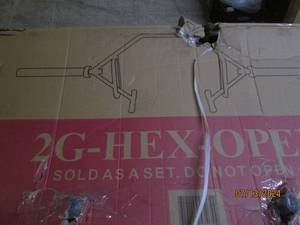 weight lifting bar...