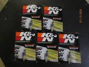 lot of 5 K&N HP_2008 oil filters...